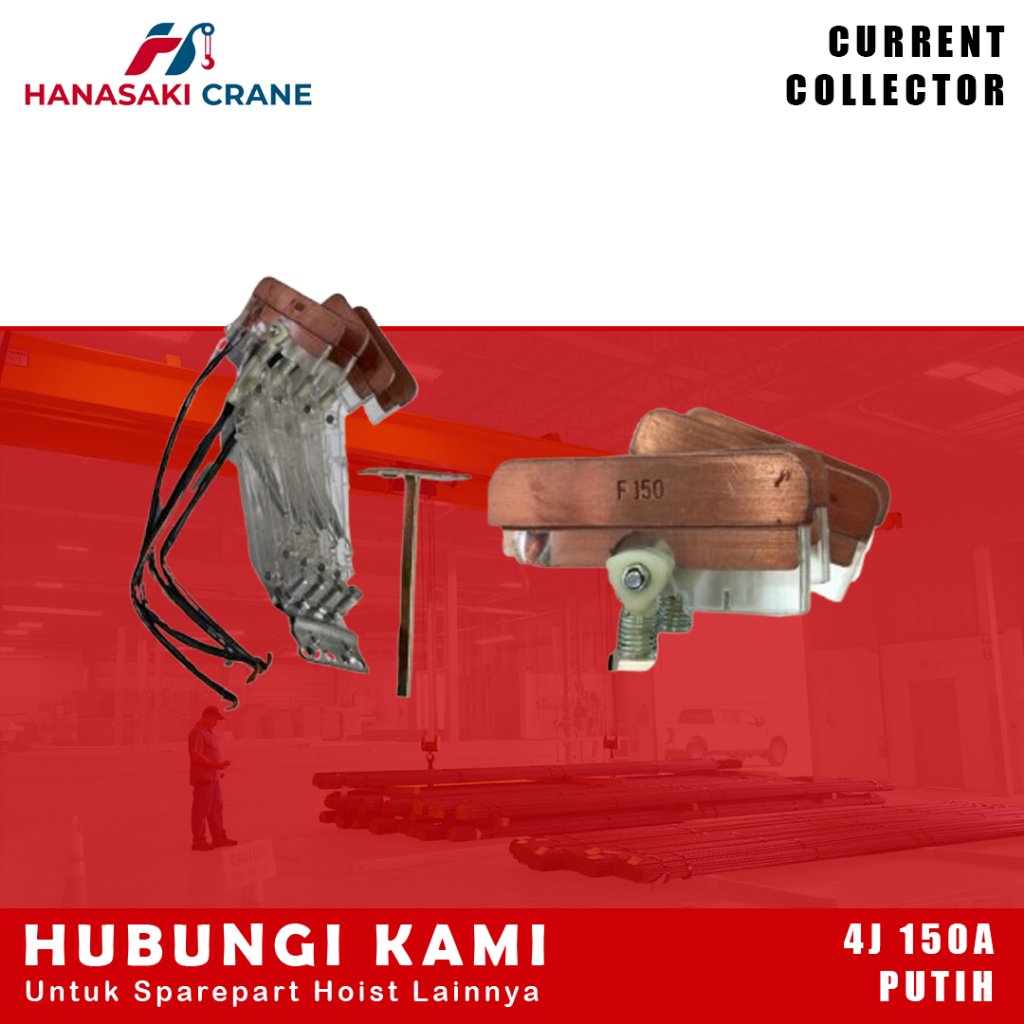 Current Collector 4J 150A Putih